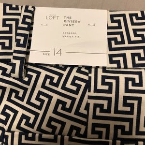LOFT Marissa Riviera Cropped Pants